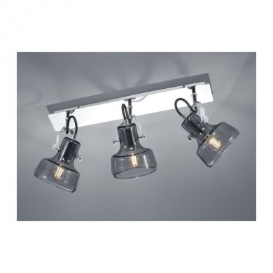 Plafonnier Kolani Chromé 3x28W E14 TRI_805600306 805600306 Plafonnier Kolani Chromé 3x28W E14 TRIO LIGHTING 805600306