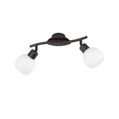 Plafonnier Freddy Rouille Antique 2x40W E14 TRI_824810228 824810228 Plafonnier Freddy Rouille Antique 2x40W E14 TRIO LIGHTING 824810228