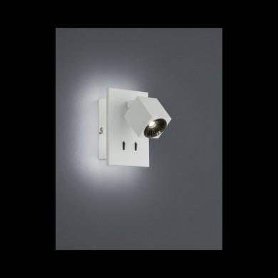 Applique Cuba Blanc Mat 1x4W SMD LED TRI_828570231 828570231 Applique Cuba Blanc Mat 1x4W SMD LED TRIO LIGHTING 828570231