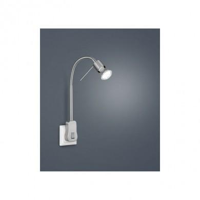 Applique Murale Salle De Bain Mattimo LED 1x - Noir Mat IP44, Éclairage Miroir Économe Et Élégant