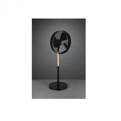 Ventilateur sur Pied Viking 120cm Noir Mat Bois REALITY R034-32