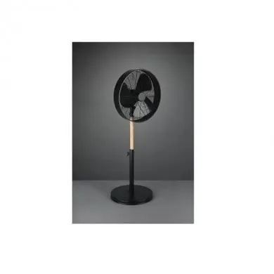 Ventilateur sur Pied Viking 120cm Noir Mat Bois TRI_R034-32 R034-32 Ventilateur sur Pied Viking 120cm Noir Mat Bois REALITY R034-32