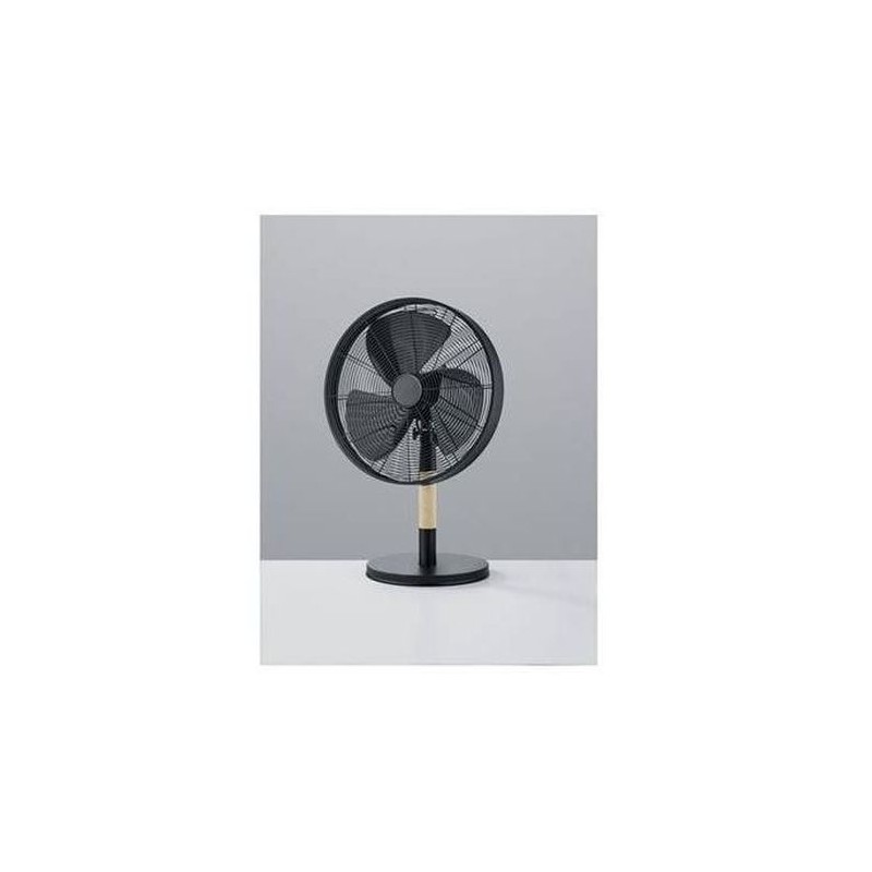 Ventilateur Viking 57cm Noir Mat Bois REALITY R035-32