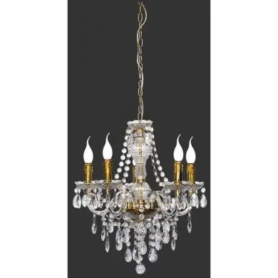 Lustre Lüster Laiton Poli 5x40W E14 TRI_R1107-03 R1107-03 Lustre Lüster Laiton Poli 5x40W E14 REALITY R1107-03