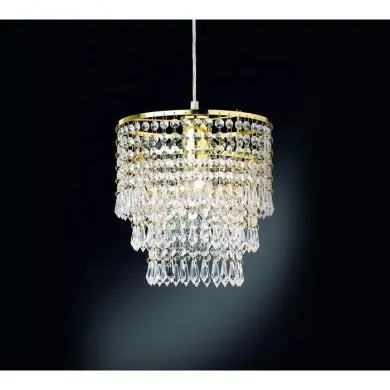 Suspension orient Laiton Poli 1x60W E27 REALITY R1147-03