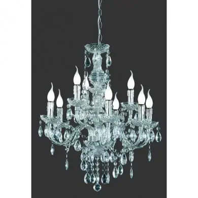 Lustre Lüster Chromé 9x40W E14 TRI_R1169-00 R1169-00 Lustre Lüster Chromé 9x40W E14 REALITY R1169-00