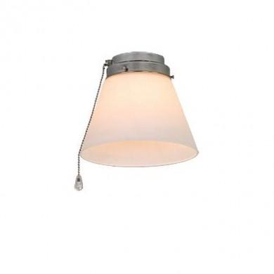 Kit Lumière 1xE27 60W Chromé Poli 10287 CASAFAN 10287