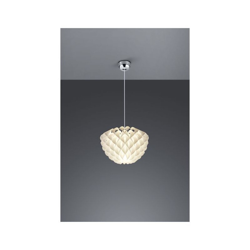 Suspension Tilia Blanc 1x60W E27 REALITY R30540101