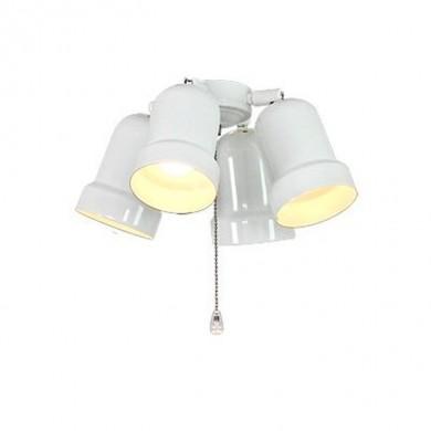 Kit Lumière 4xE27 60W Blanc 1031 CASAFAN 1031