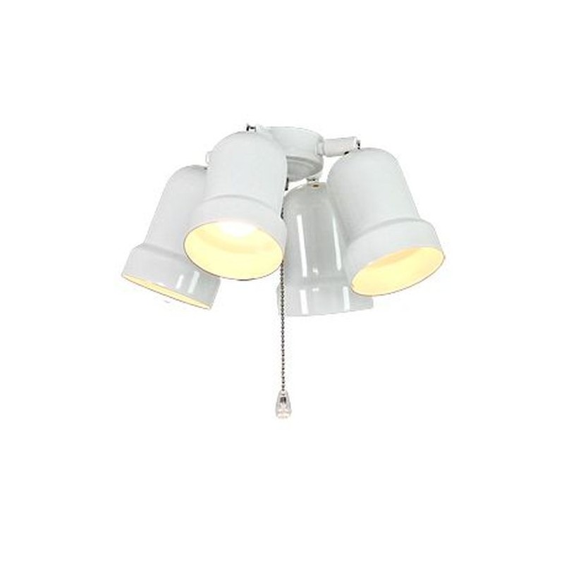 Kit Lumière 4xE27 60W Blanc 1031 CASAFAN 1031