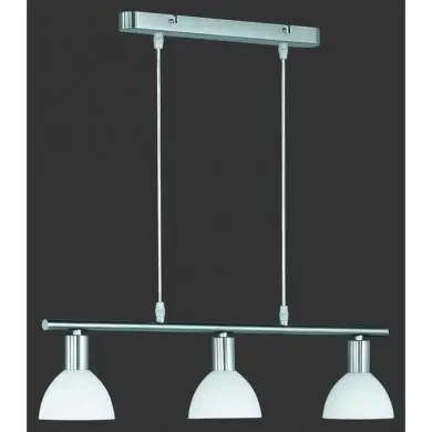 Suspension Dallas Nickel Mat 3x40W E14 TRI_R335110307 R335110307 Suspension Dallas Nickel Mat 3x40W E14 REALITY R335110307