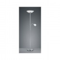 Lampadaire Gerry Nickel Mat 2x18W E27