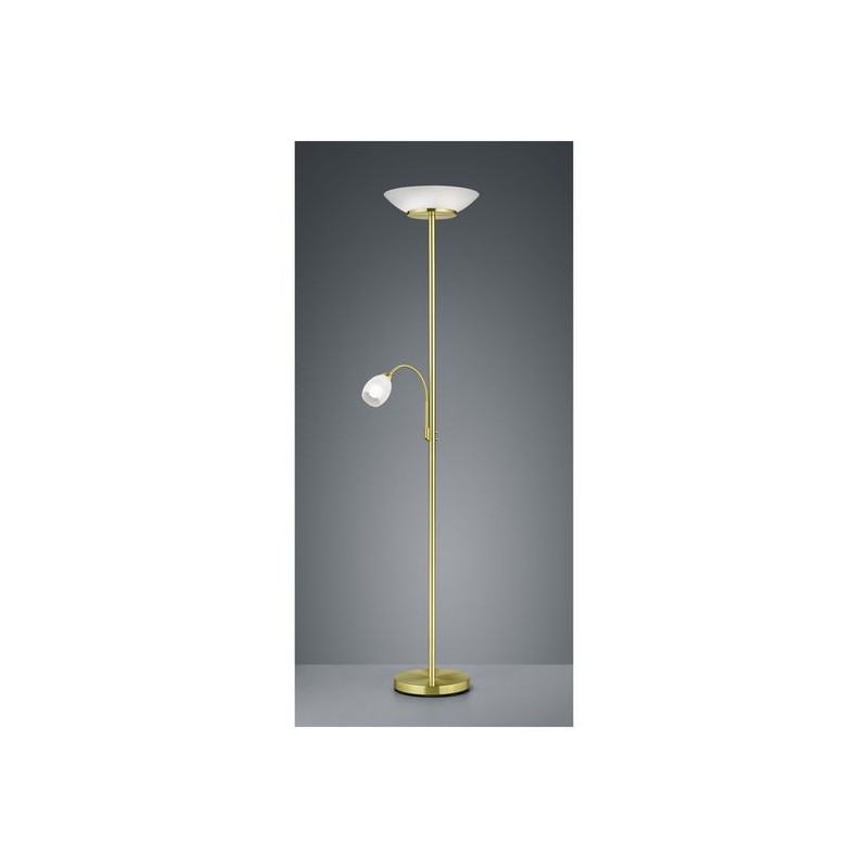 Lampadaire Gerry Laiton Mat 2x18W E27 REALITY R40063108