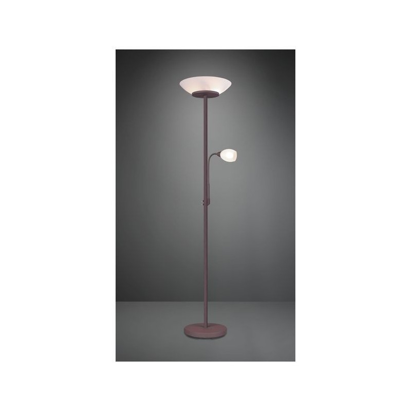 Lampadaire Gerry Rouille 2x18W E27 REALITY R40063124