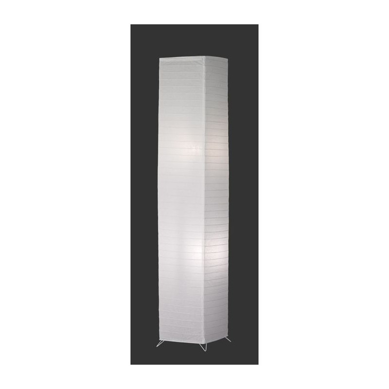 Lampadaire Bamboo Blanc 2x60W E27 REALITY R40122001