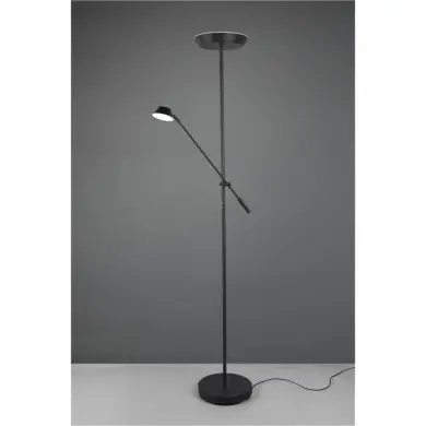 Lampadaire Haora Noir Mat 1x17W SMD LED TRI_R42321232 R42321232 Lampadaire Haora Noir Mat 1x17W SMD LED REALITY R42321232