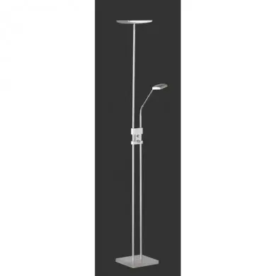 Lampadaire Luke Nickel Mat 1x15W SMD LED REALITY R42562107