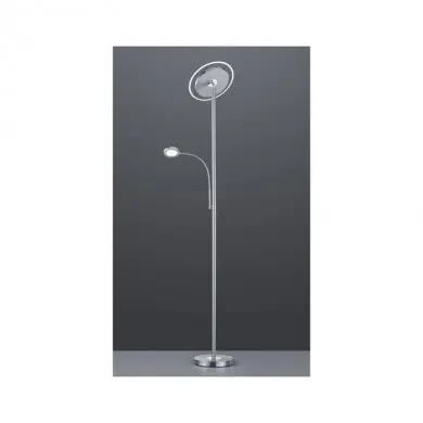 Lampadaire Ackbar Nickel Mat 1x18W SMD LED TRI_R42752107 R42752107 Lampadaire Ackbar Nickel Mat 1x18W SMD LED REALITY R42752107