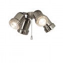 Kit Lumière 4xE27 60W Chromé 1045