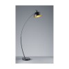 Lampadaire Recife Arc Noir Mat 1x60W E27 REALITY R46041032