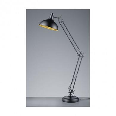 Lampadaire Articulé Salvador Noir Mat 1x60W E27 REALITY R46061032