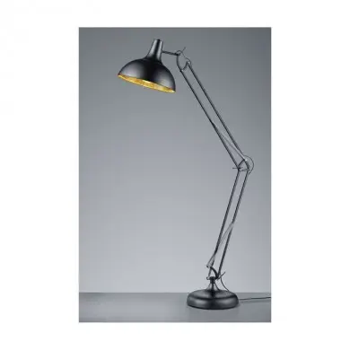 Lampadaire Articulé Salvador Noir Mat 1x60W E27 TRI_R46061032 R46061032 Lampadaire Articulé Salvador Noir Mat 1x60W E27 REALITY R46061032