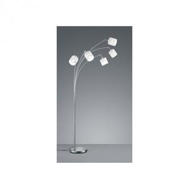 Lampadaire Arc Tommy Nickel Mat 5x28W E14 REALITY R46330501