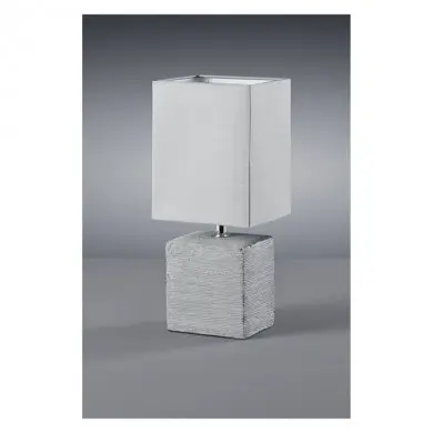 Lampe de table Ping Titane 1x40W E14 REALITY R50131087