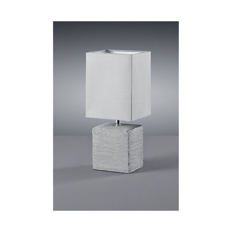Lampe de table Ping Titane 1x40W E14 REALITY R50131087