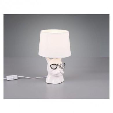 Lampe de table Dosy Blanc 1x40W E14 REALITY R50231001