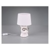Lampe de table Dosy Blanc 1x40W E14 REALITY R50231001