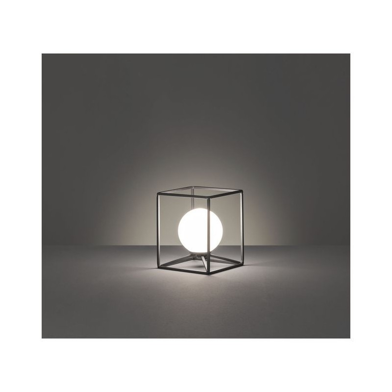 Lampe de table Gabbia Noir Mat 1x28W G9 REALITY R50401032