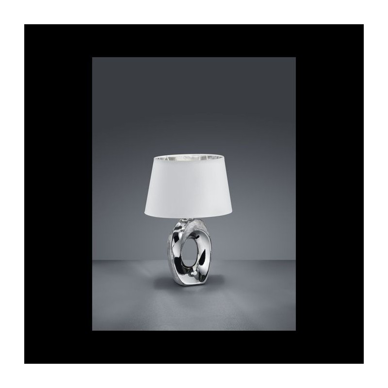 Lampe de table Taba Argent 1x40W E14 REALITY R50511089