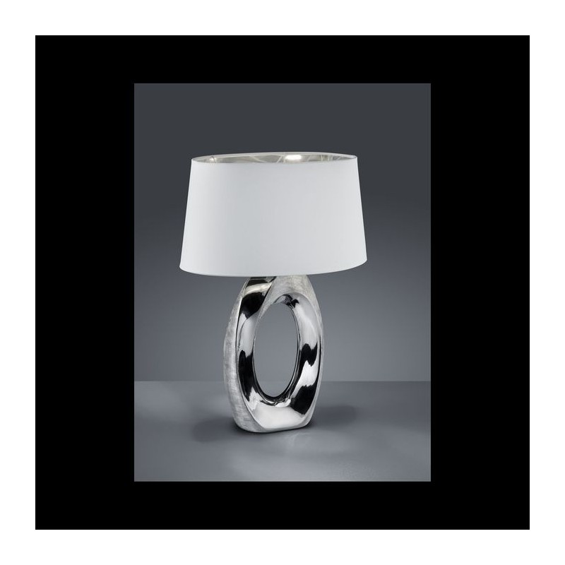 Lampe de table Taba Argent 1x60W E27 REALITY R50521089