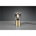 Lampe Dorée de table Nico Laiton Mat 1x40W E27