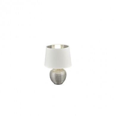 Lampe de table Luxor Argent 1x40W E14 REALITY R50621089