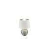 Lampe de table Luxor Argent 1x40W E14 REALITY R50621089