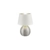 Lampe de table Luxor Argent 1x60W E27 REALITY R50631089