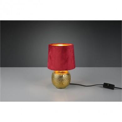 Lampe de table Sophia Or Rouge 1x40W E14 REALITY R50821010