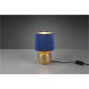 Lampe de table Sophia Or Bleu 1x40W E14 REALITY R50821012