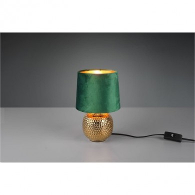 Lampe de table SOPHIA 1x40W E14 Or REALITY R50821015