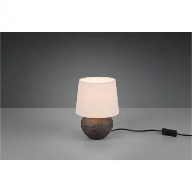 Lampe de table Lou Brun 1x40W E14 REALITY R50961844