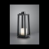 Lampe Solaire Rechargeable Loja Noir 1W LED REALITY R55176132