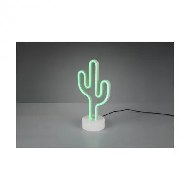 Lampe de table Cactus Blanc 1x1W SMD LED TRI_R55220101 R55220101 Lampe de table Cactus Blanc 1x1W SMD LED REALITY R55220101