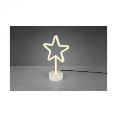 Lampe de table Star Blanc 1x1W SMD LED REALITY R55230101