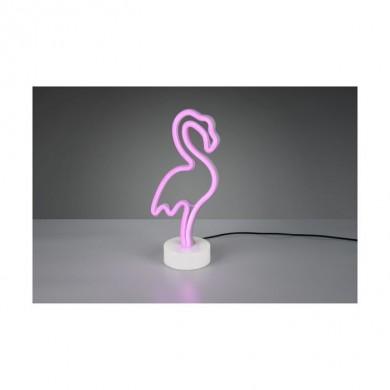 Lampe de table Flamingo Blanc 1x1W SMD LED REALITY R55240101