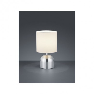 Lampe de table Jan Nickel Mat 1x40W E14 TRI_R59071007 R59071007 Lampe de table Jan Nickel Mat 1x40W E14 REALITY R59071007