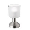Lampe de table Gral Nickel Mat 1x40W E14 REALITY R59521007