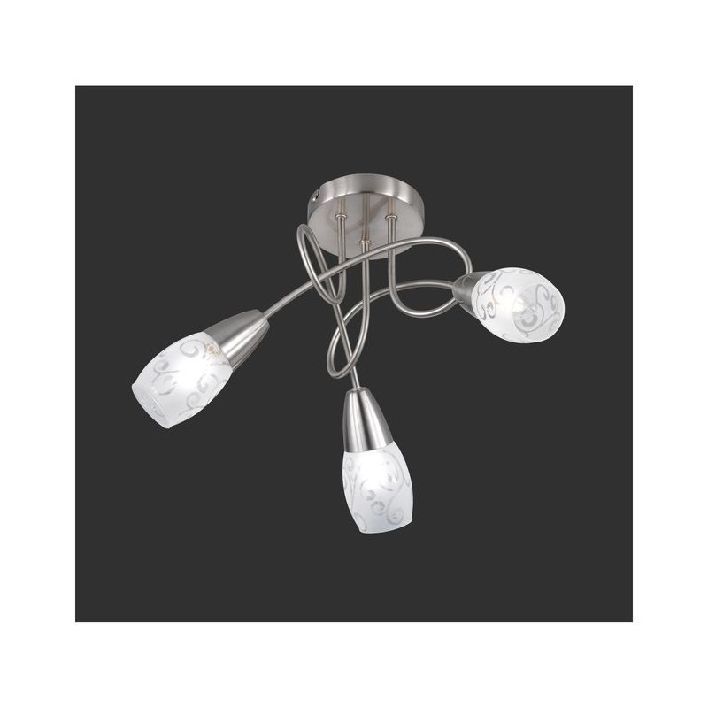 Plafonnier Colmar Nickel Mat 3x28W E14 D47 TRI_R60023007 R60023007 Plafonnier Colmar Nickel Mat 3x28W E14 D47 REALITY R60023007