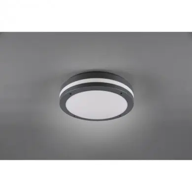 Plafonnier Kendal Anthracite 1x12W SMD LED REALITY R62151142
